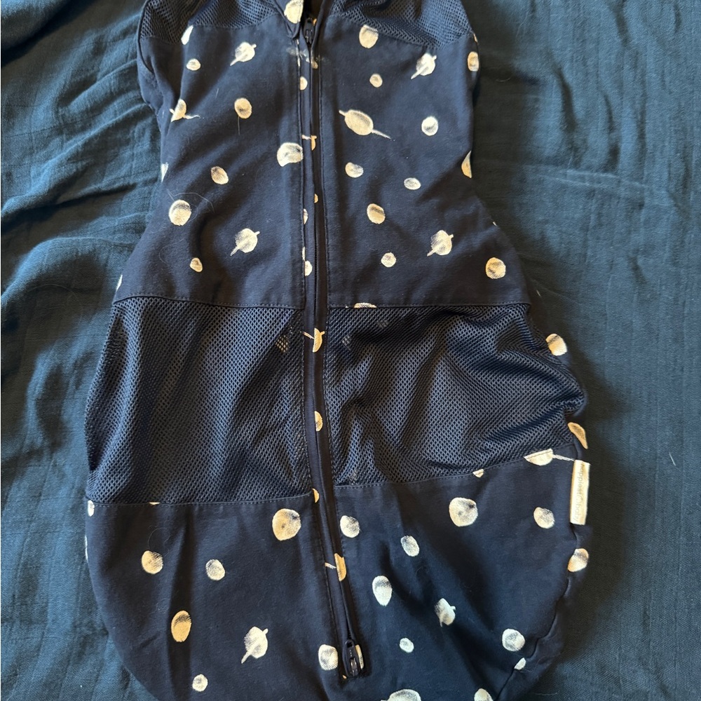 Kids Black and White Polka Dot Swaddle